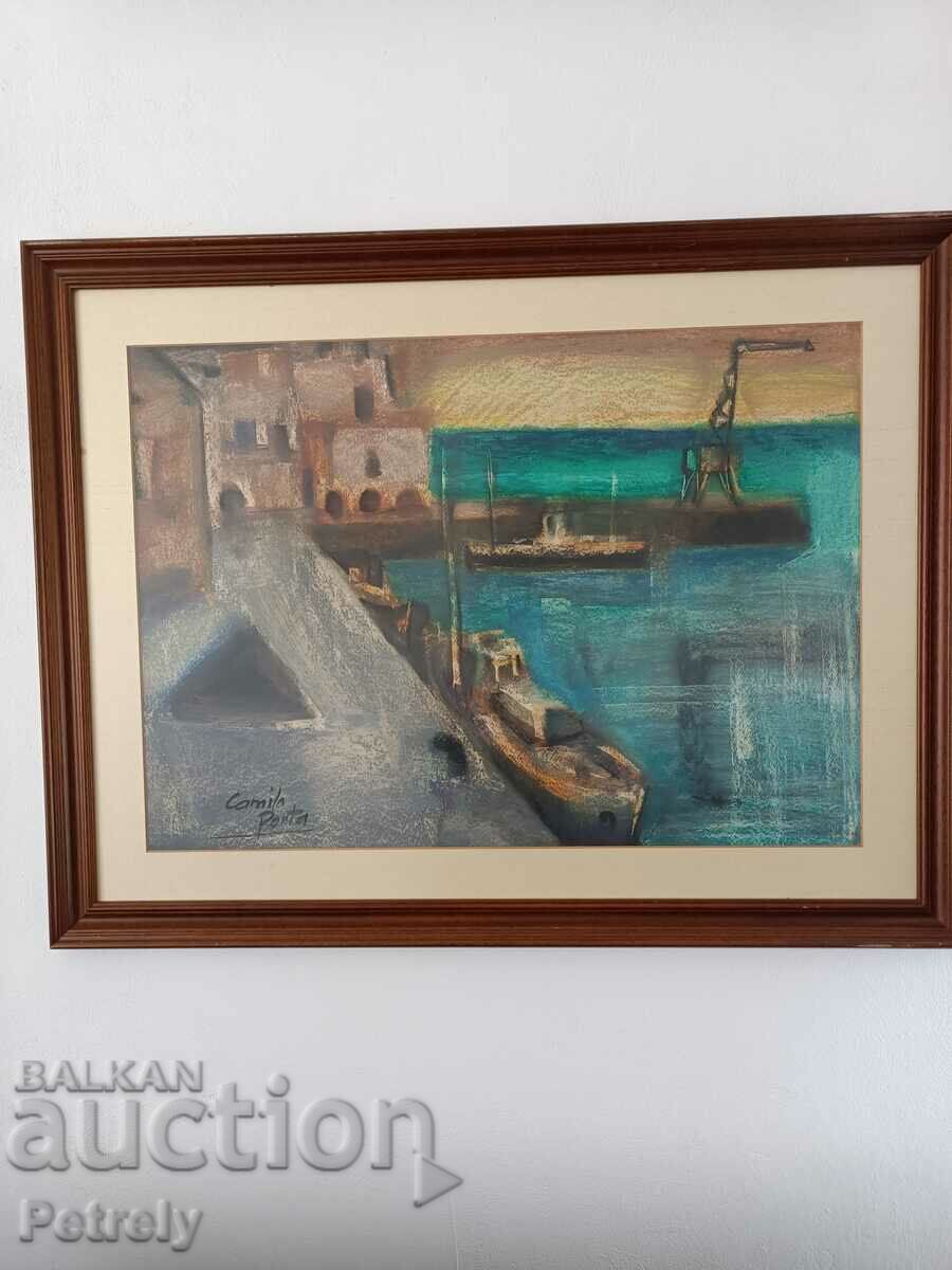 Μια μεγάλη παλιά εικόνα με τιμή 300.00 BGN | € 153.39 Μια μεγάλη παλιά εικόνα με τιμή 300.00 BGN | € 153.39