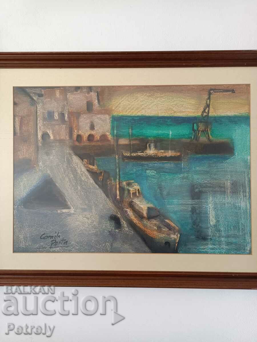 Δημοπρασία Μια μεγάλη παλιά εικόνα Δημοπρασία Μια μεγάλη παλιά εικόνα