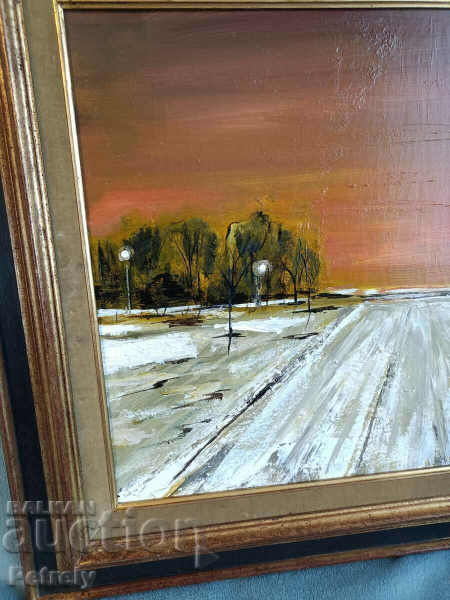 Delivery of Old oil painting Delivery of Old oil painting