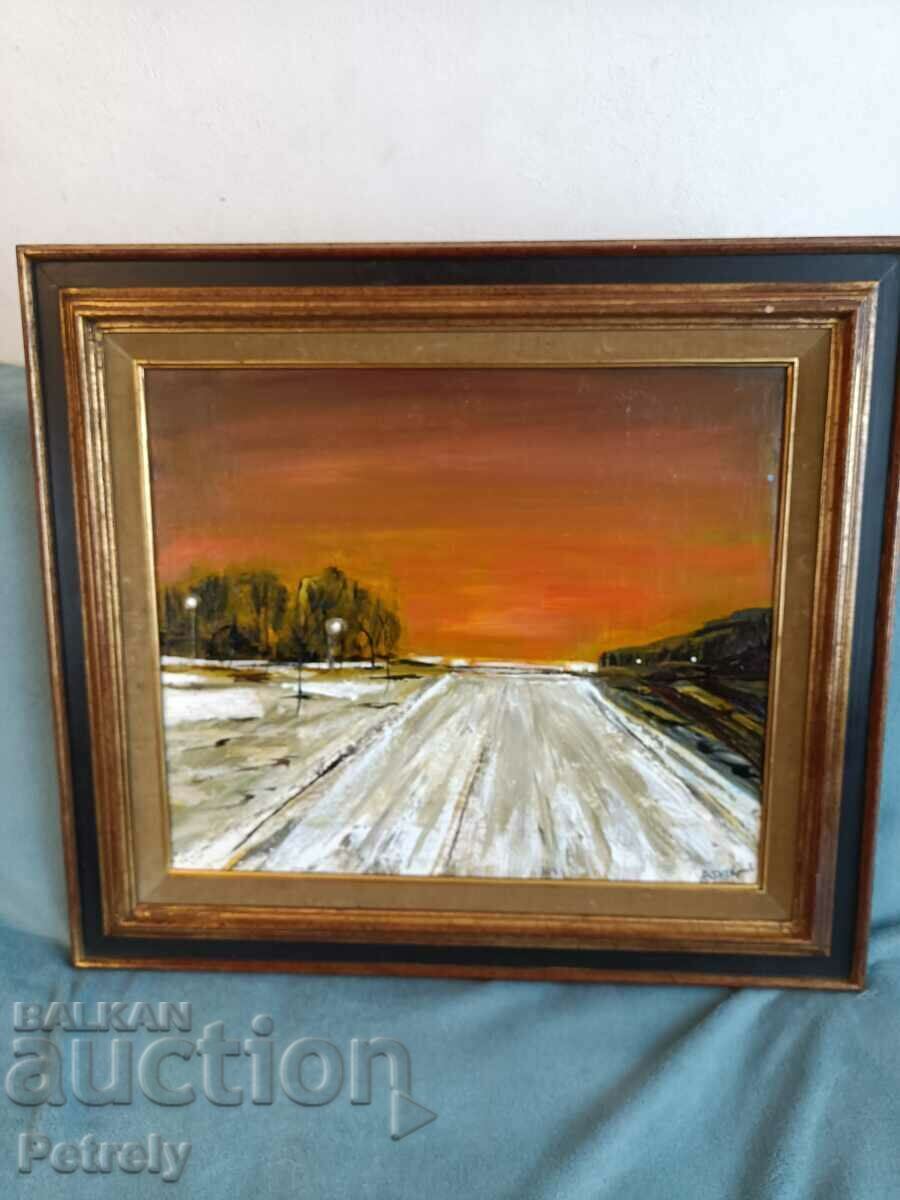 Old oil painting - 5 Old oil painting - 5