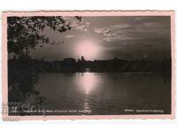 Visible sunrise by the Danube postcard Paskov