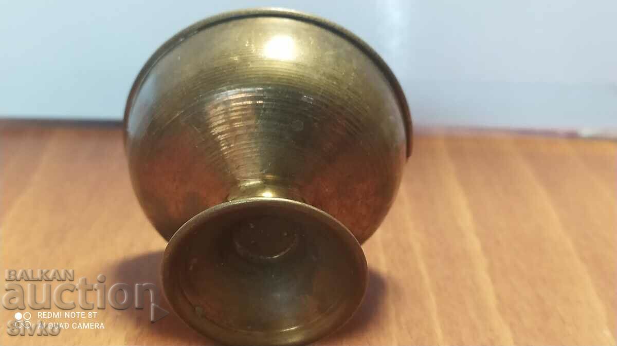 Παράδοση Μινιατούρα ορειχάλκινο μπολ Παράδοση Μινιατούρα ορειχάλκινο μπολ