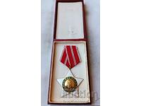 Order of the Ninth of September 1944 Without swords II degree WITH DECREE