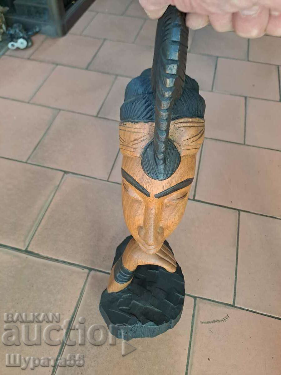 Delivery of Statuette ebony 43cm. 19 cm.