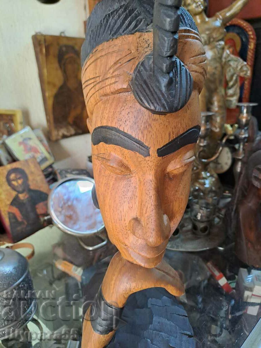 Statuette ebony 43cm. 19 cm. - 5
