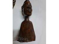 Statuette ebony 19cm. 6.5 cm.