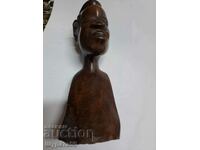 Statueta din abanos 19cm. 6,5 cm.