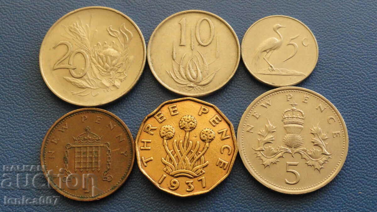 Monede interesante (6 bucăți) cu preț € 3.30 | 6.45 BGN Monede interesante (6 bucăți) cu preț € 3.30 | 6.45 BGN