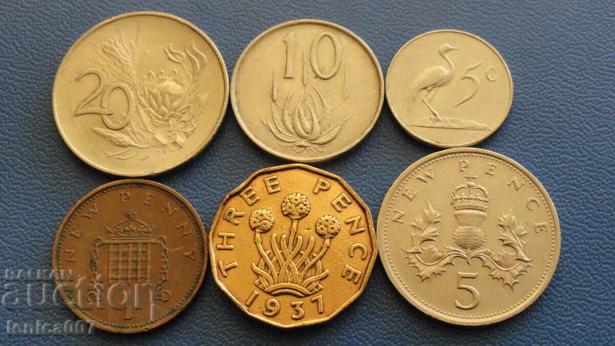 Delivery of Interesting coins (6 pieces)