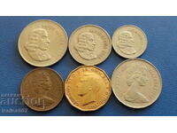 Ενδιαφέροντα νομίσματα (6 τεμάχια)