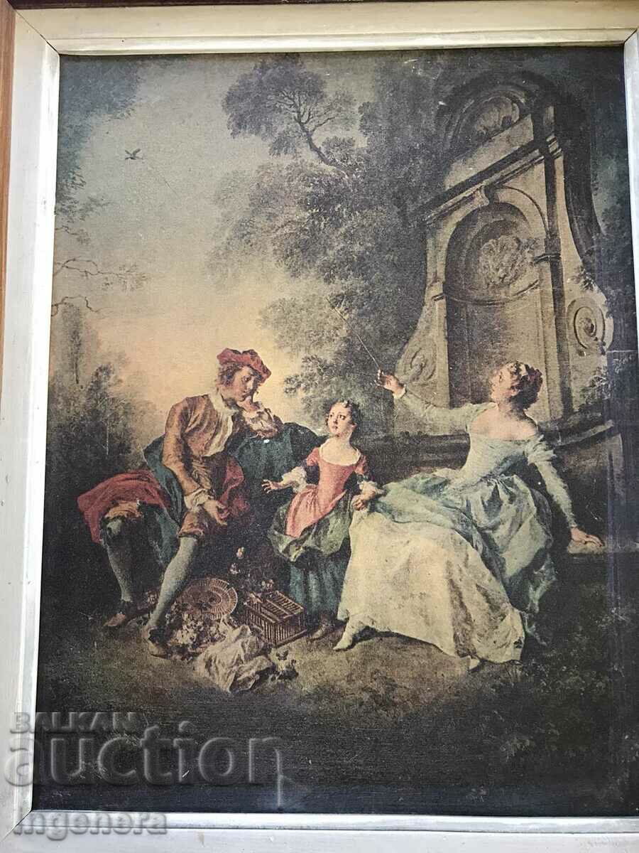 PICTURE REPRODUCTION POSTER WOOD with price 35.00 BGN | € 17.90