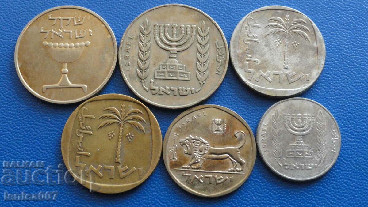 Israel - Coins (6 pieces) - 5 Israel - Coins (6 pieces) - 5