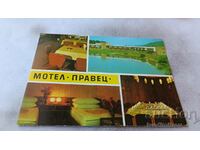 Carte poștală Pravets Motel Pravets 1975