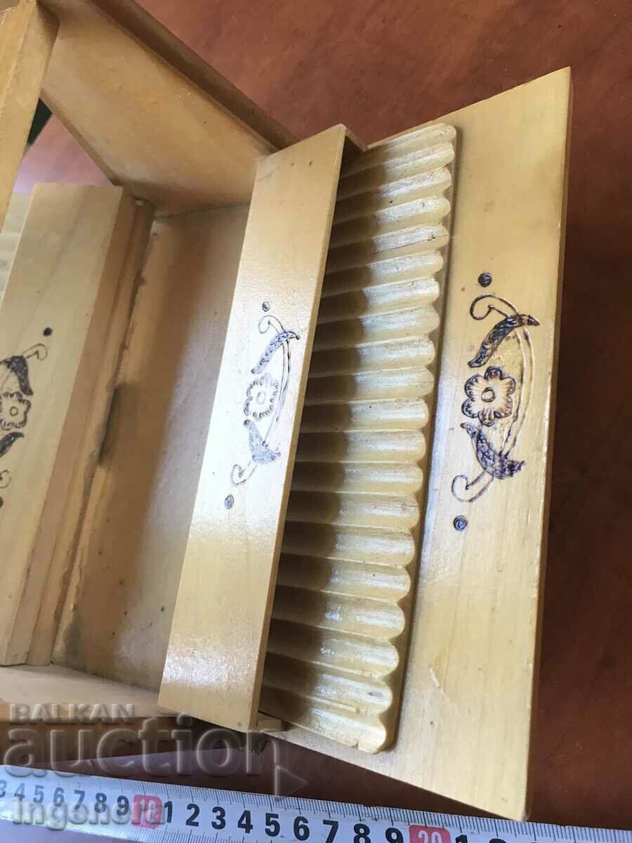 Delivery of WOODEN BOX FOR CIGARETTES DOUBLE SIDED FROM SOZA PYRAMID Delivery of WOODEN BOX FOR CIGARETTES DOUBLE SIDED FROM SOZA PYRAMID