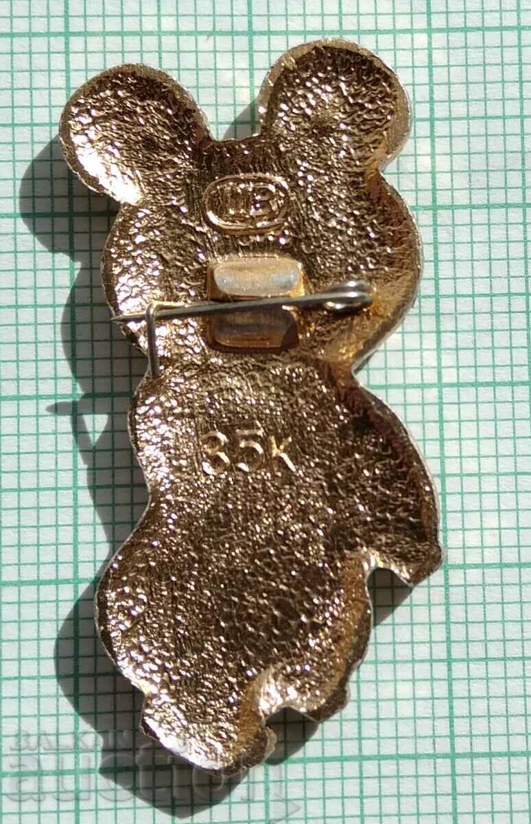 Delivery of 15375 Badge - Olympics Moscow 1980 - Misha Delivery of 15375 Badge - Olympics Moscow 1980 - Misha