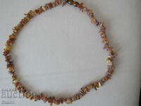 Raw Baltic Amber Chips Necklace