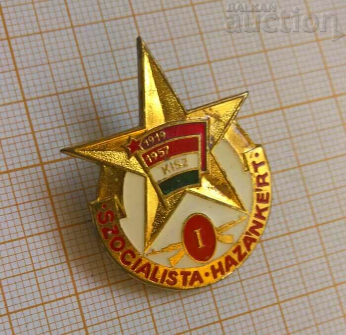 Badge KISZ Hungary