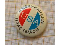 American Plastics Badge