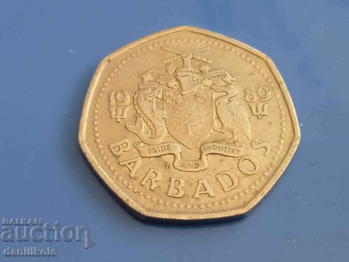*$*Y*$* BARBADOS - 1 DOLLAR - 1989 *$*Y*$* with price 5.67 BGN | € 2.90 *$*Y*$* BARBADOS - 1 DOLLAR - 1989 *$*Y*$* with price 5.67 BGN | € 2.90