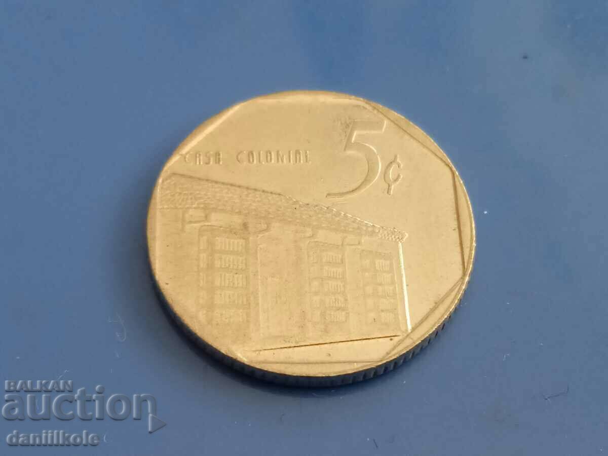 *$*Y*$* CUBA - 5 CENTAVOS - 1994 *$*Y*$* with price 1.96 BGN | € 1.00