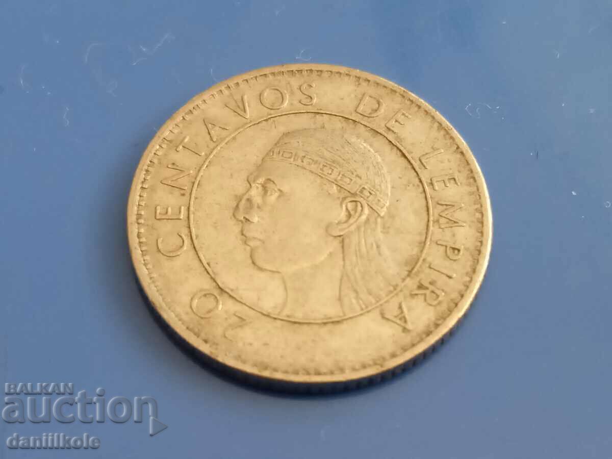 Delivery of *$*Y*$* HONDURAS - 20 CENTAVOS - 1991 *$*Y*$* Delivery of *$*Y*$* HONDURAS - 20 CENTAVOS - 1991 *$*Y*$*