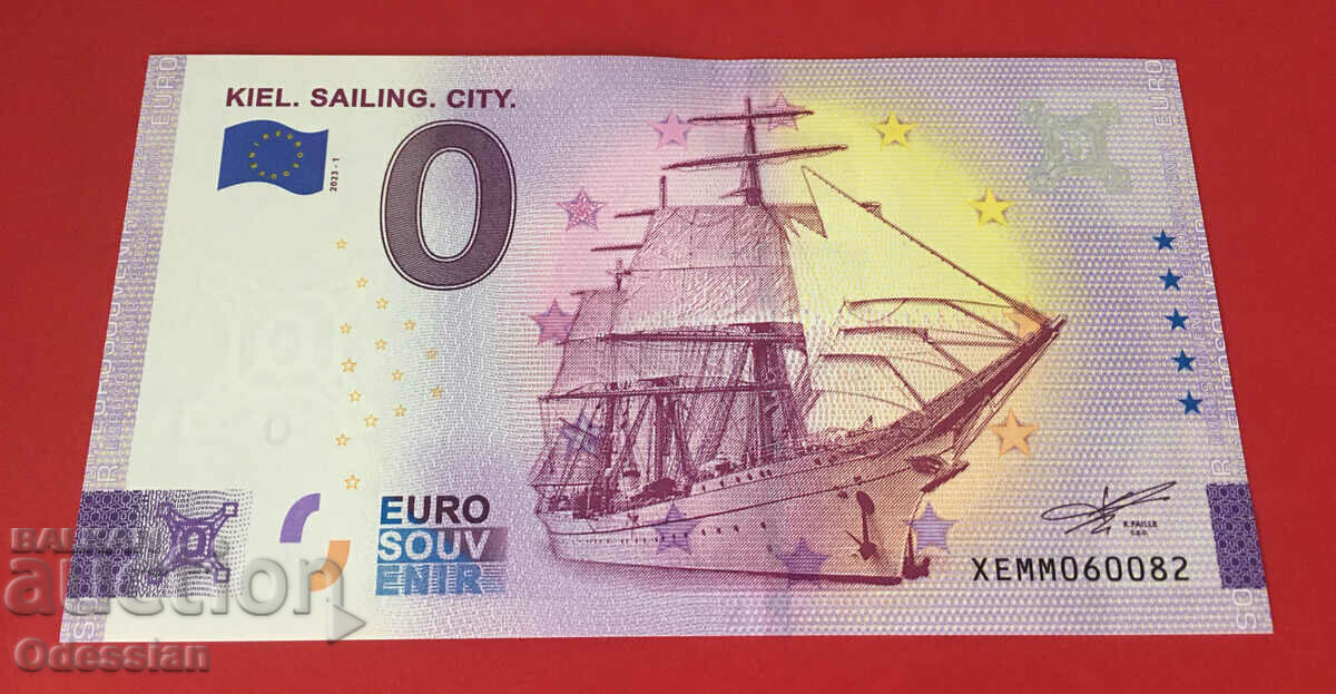 KIEL. SAILING. CITY. - банкнота от 0 евро / 0 euro