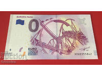 EUROP PARK - банкнота от 0 евро / 0 euro