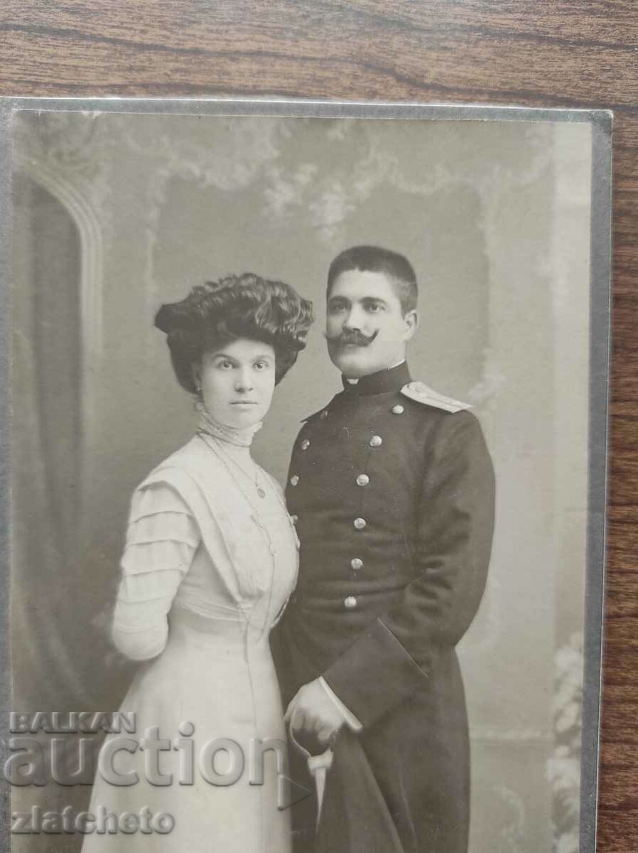 Delivery of Old photo cardboard Kingdom of Bulgaria - studio in G. Katsarov Delivery of Old photo cardboard Kingdom of Bulgaria - studio in G. Katsarov