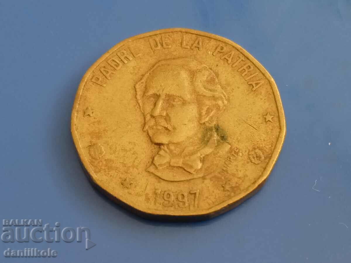 Auction *$*Y*$* DOMINICAN - 1 PESOS - 1997 *$*Y*$* Auction *$*Y*$* DOMINICAN - 1 PESOS - 1997 *$*Y*$*