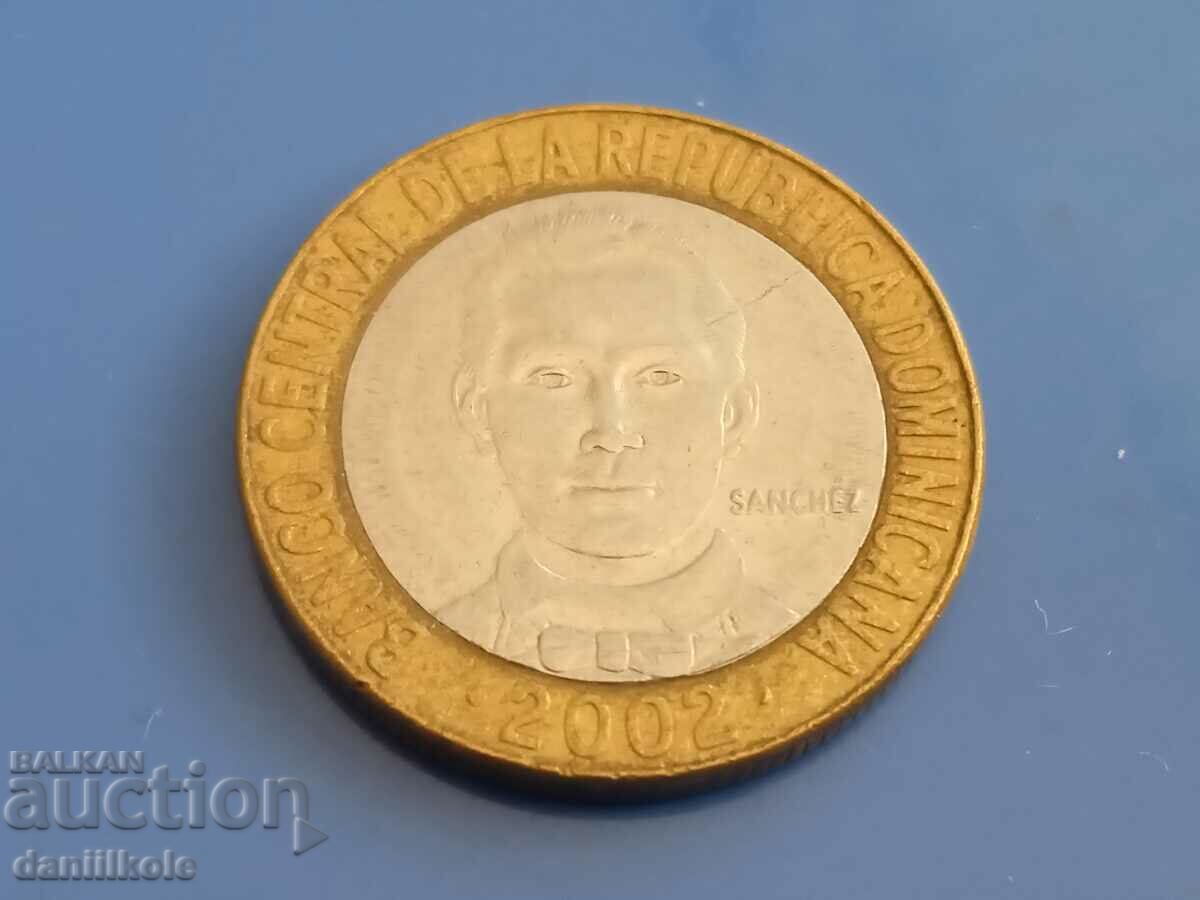 Auction *$*Y*$* DOMINICAN - 5 PESOS - 2002 *$*Y*$* Auction *$*Y*$* DOMINICAN - 5 PESOS - 2002 *$*Y*$*