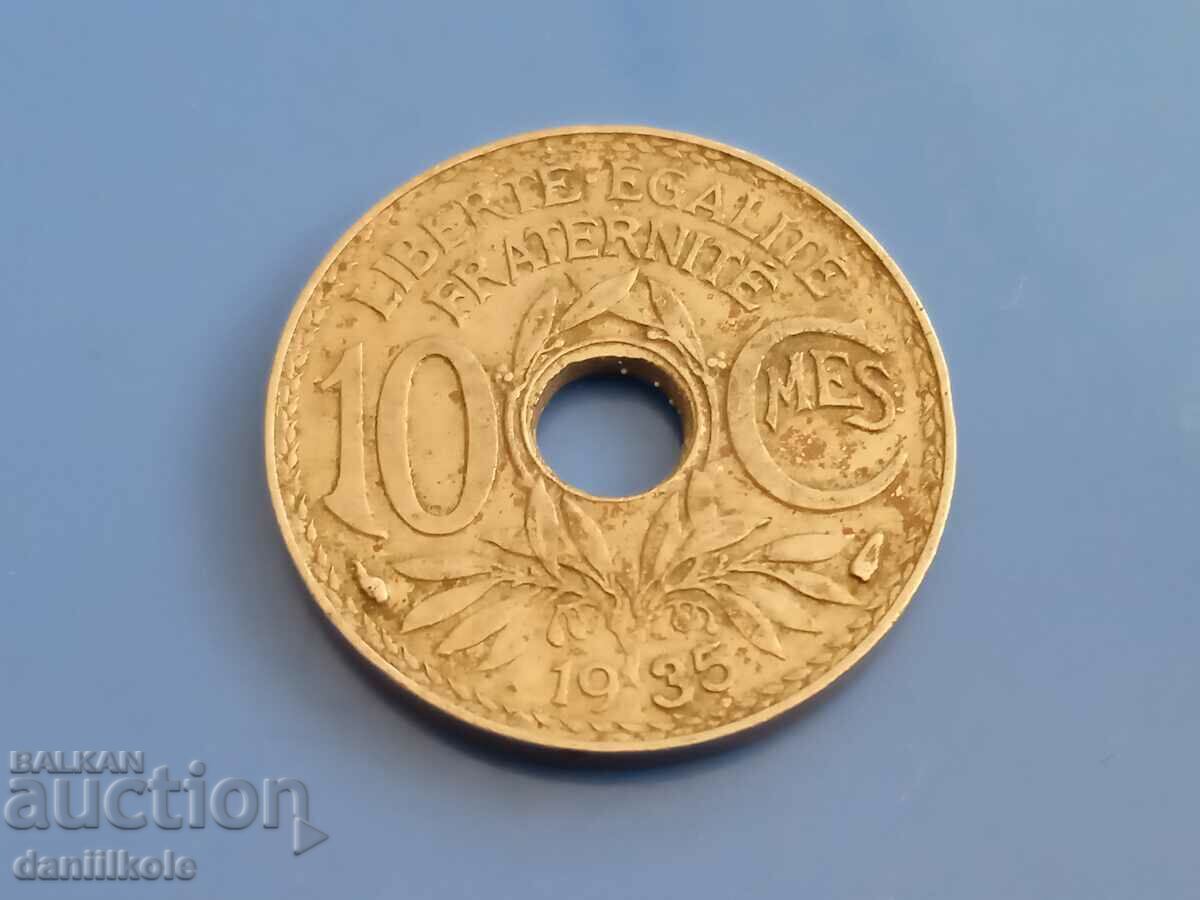 *$*Y*$* FRANCE - 10 CENTIMES - 1935 *$*Y*$* *$*Y*$* FRANCE - 10 CENTIMES - 1935 *$*Y*$*