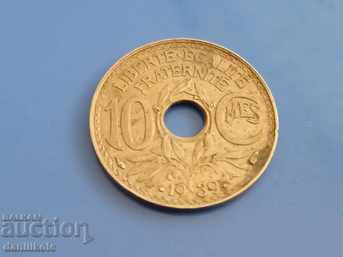 Auction *$*Y*$* FRANCE - 10 CENTIMA - 1939 *$*Y*$* Auction *$*Y*$* FRANCE - 10 CENTIMA - 1939 *$*Y*$*