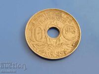 *$*Y*$* ФРАНЦИЯ - 10 САНТИМА - 1939 ГОДИНА *$*Y*$*