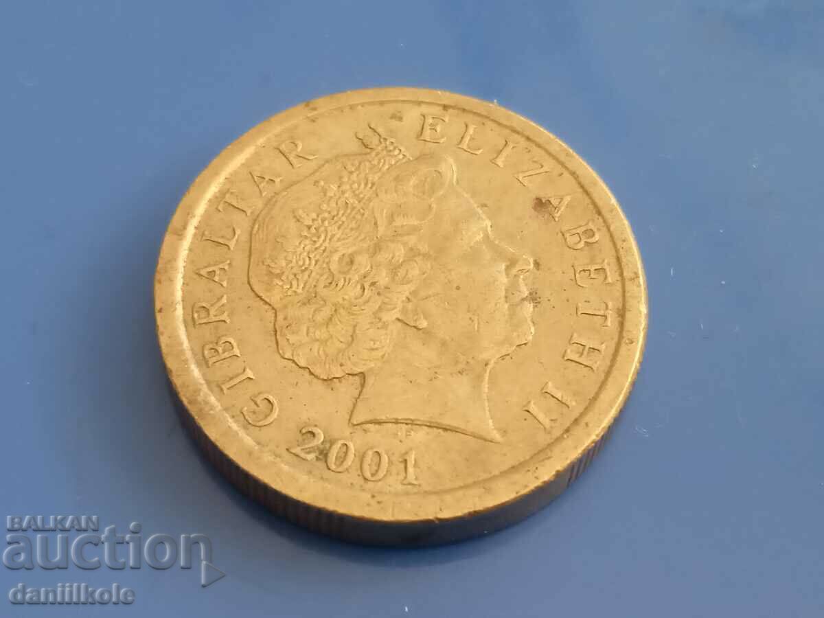 Auction *$*Y*$* GIBRALTAR - 1 POUND - 2001 *$*Y*$* Auction *$*Y*$* GIBRALTAR - 1 POUND - 2001 *$*Y*$*