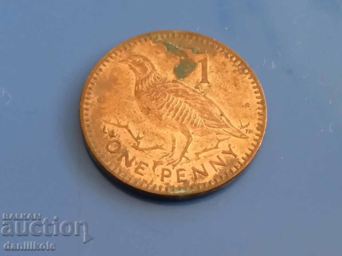 *$*Y*$* GIBRALTAR - 1 PENNY - 2001 *$*Y*$* *$*Y*$* GIBRALTAR - 1 PENNY - 2001 *$*Y*$*