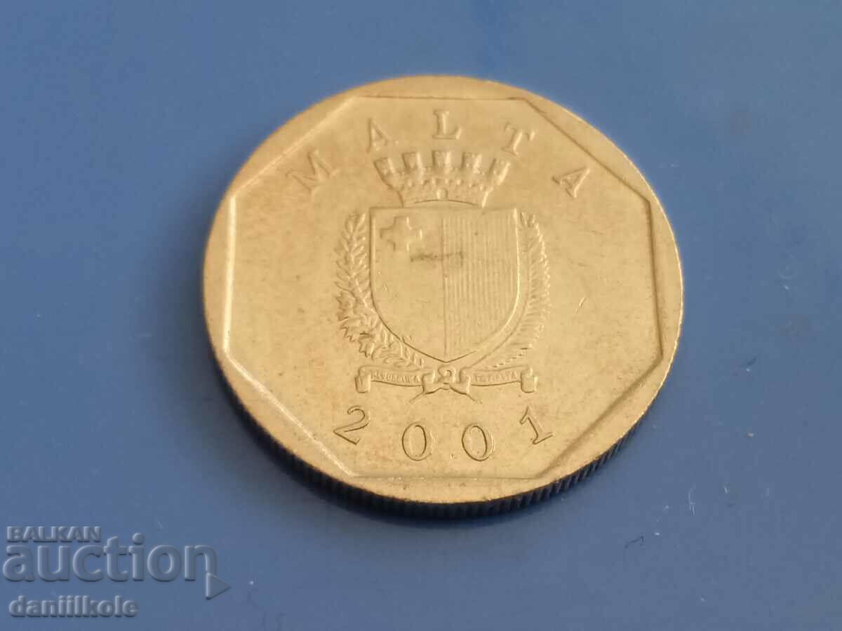 Delivery of *$*Y*$* MALTA - 5 CENTS - 2001 *$*Y*$*