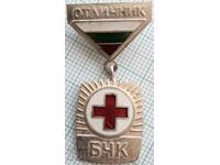 15397 Excellent BCHK Bulgarian Red Cross - bronze enamel