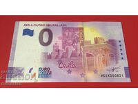 AVILA CIUDAD AMURALLADA - 0 euro banknote / 0 euro