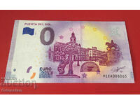 PUERTA DEL SOL - 0 euro banknote / 0 euro