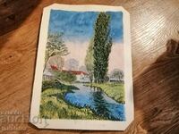 Watercolor - Landscape 25 - 36.5 cm