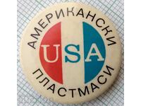 15413 Значка - Американски пластмаси САЩ