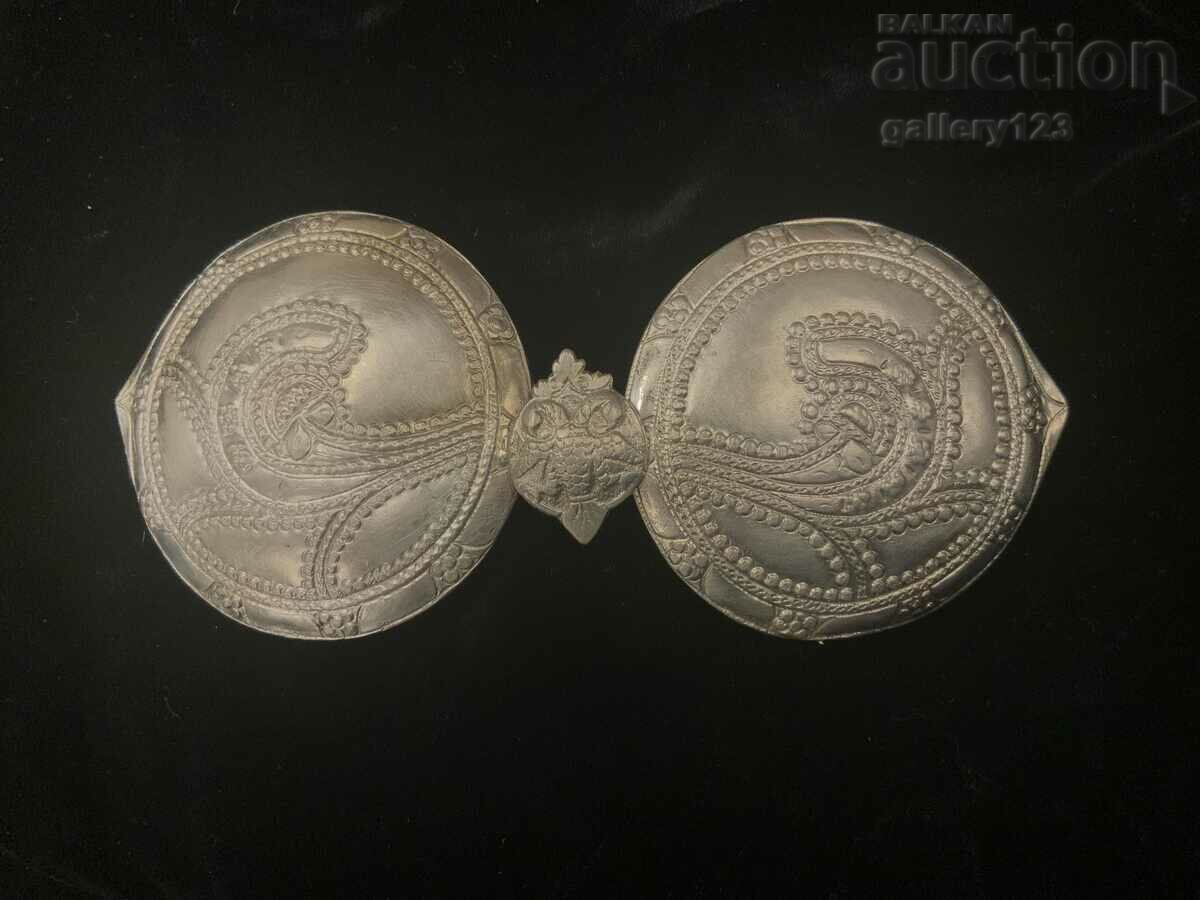 Възрожденски пафти сребро сечан ръчно ковани