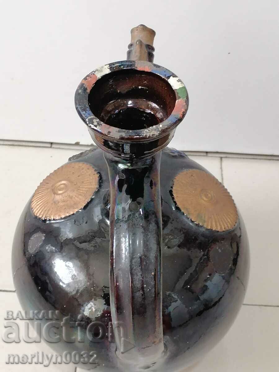 Old ceramic krondir, vinegar holder, ceramics - 6 Old ceramic krondir, vinegar holder, ceramics - 6