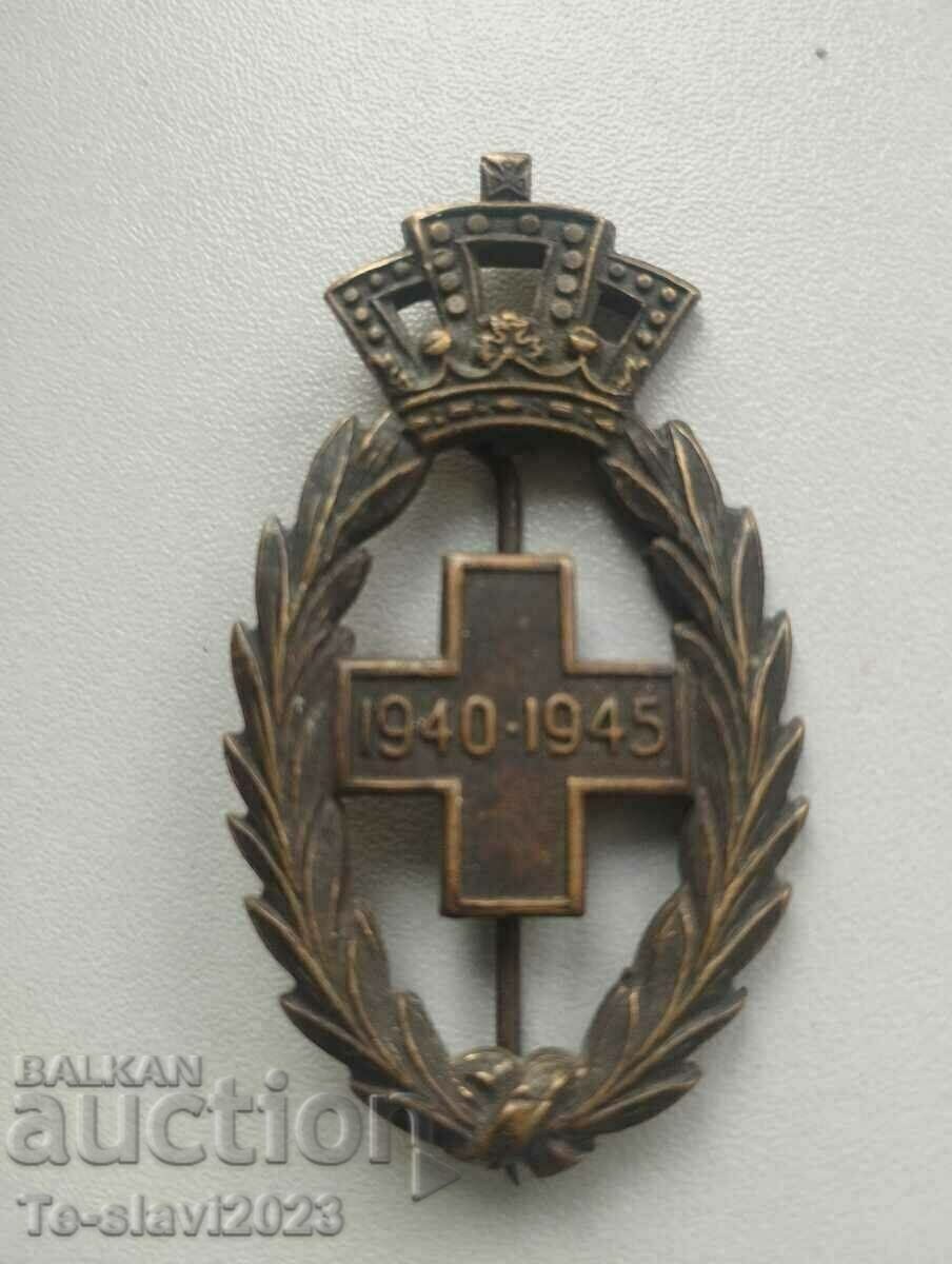 Insigna militară 1940-1945 - bronz