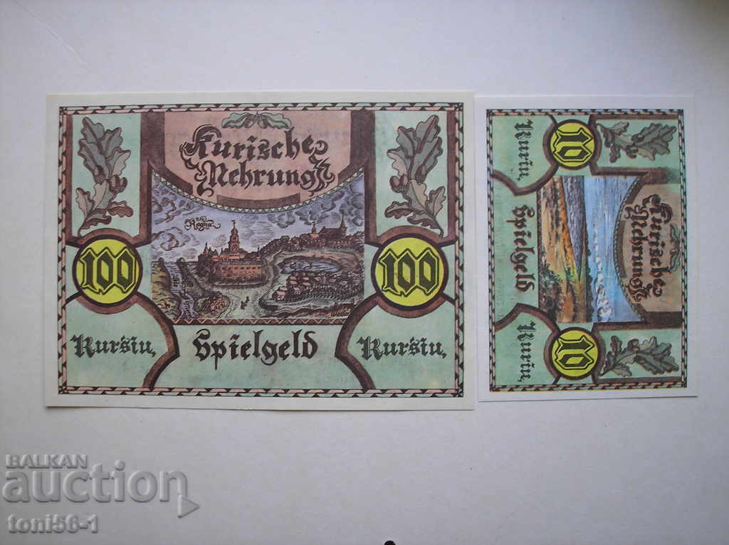 Литва сувенирни  банкноти UNC