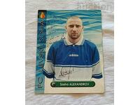 FOOTBALL FC LEVSKI SOFIA SASHO ALEXANDROV AUTOGRAPH