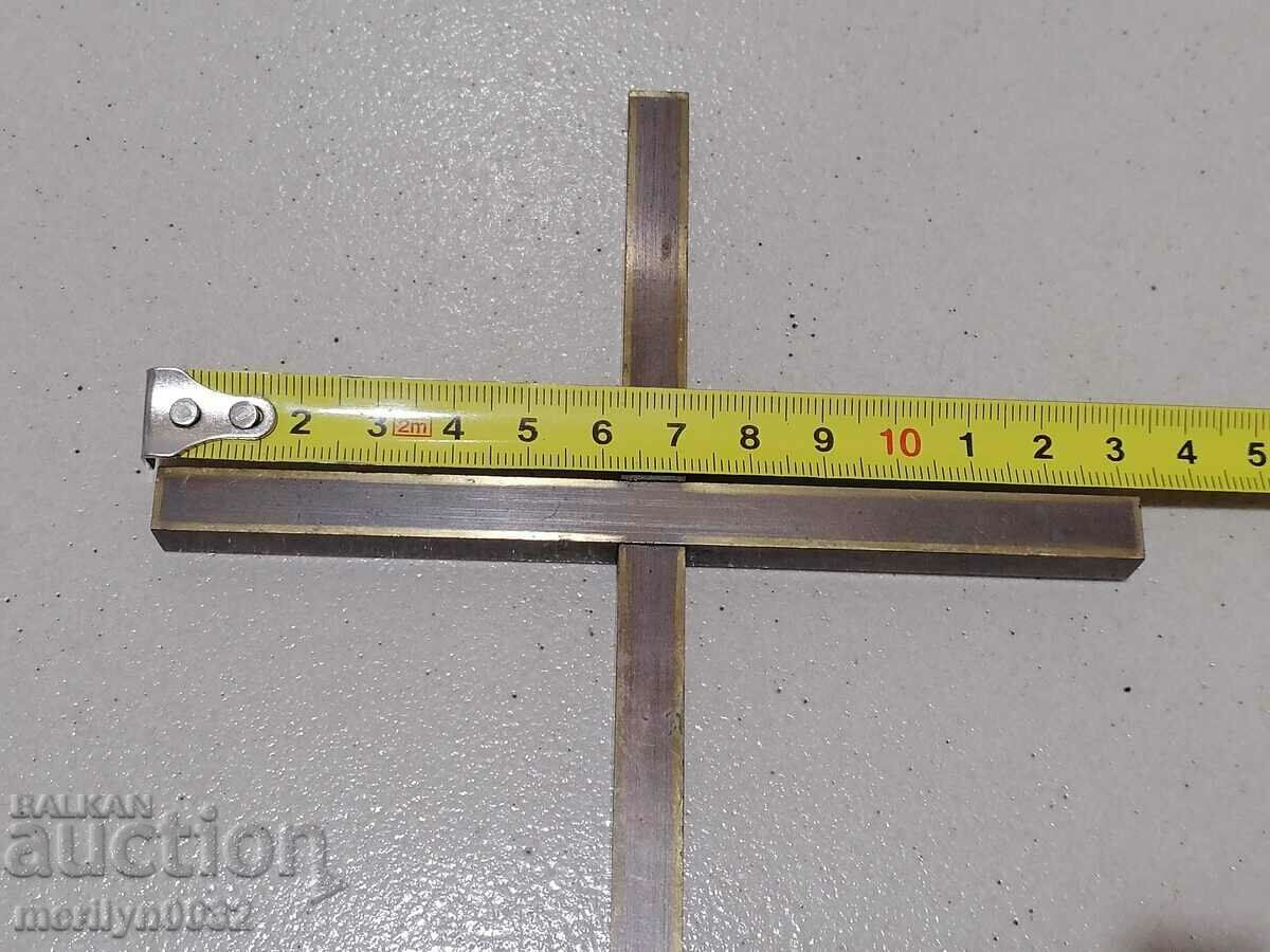 Bronze cross without crucifix icon Jesus lamp - 6 Bronze cross without crucifix icon Jesus lamp - 6