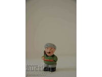 Collectible plaster figure - "The hunter - smoker" - USSR