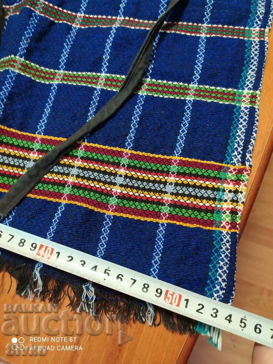 Delivery of Apron, folk costume, blue, authentic Delivery of Apron, folk costume, blue, authentic