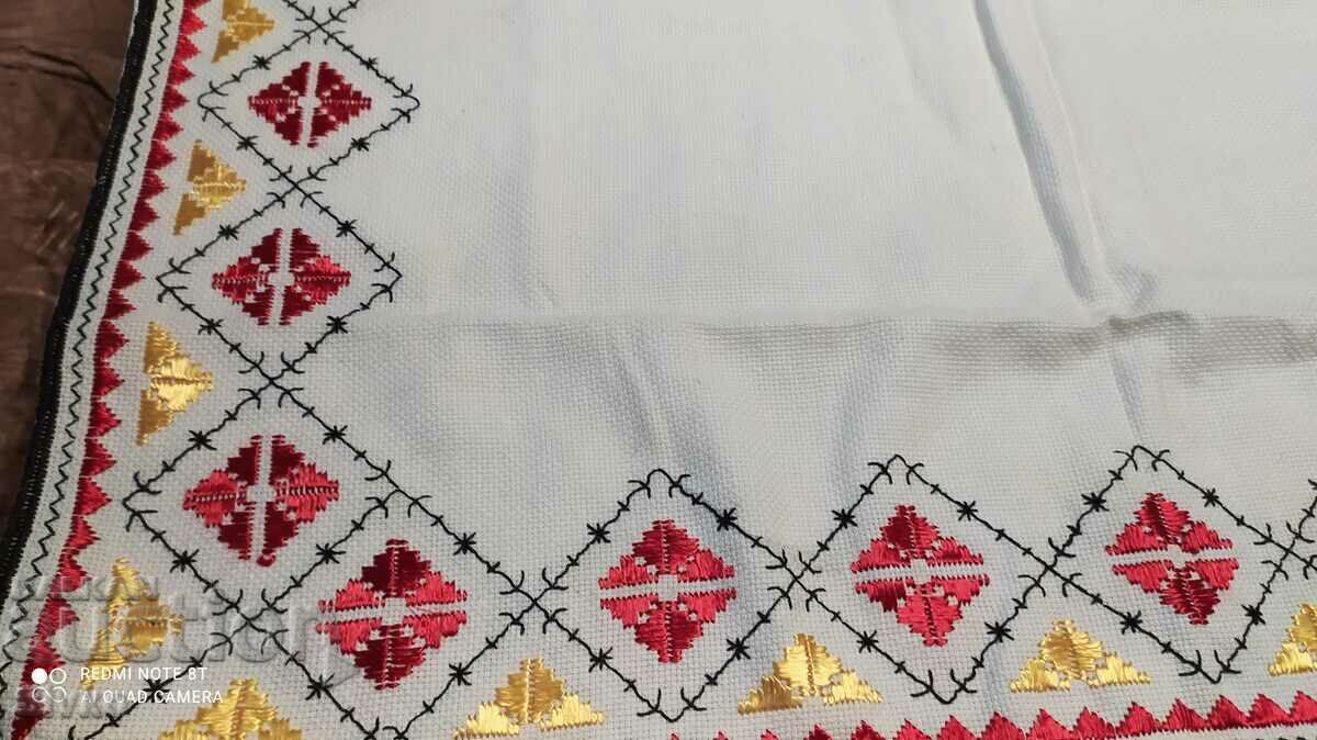 Delivery of Check, embroidery Delivery of Check, embroidery